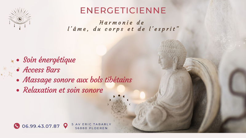 Magnétiseur, Energéticienne (Soin énergétique & Access Bars) Relaxation Sonore (bols tibétains) SABRINA DERNUET-Vannes